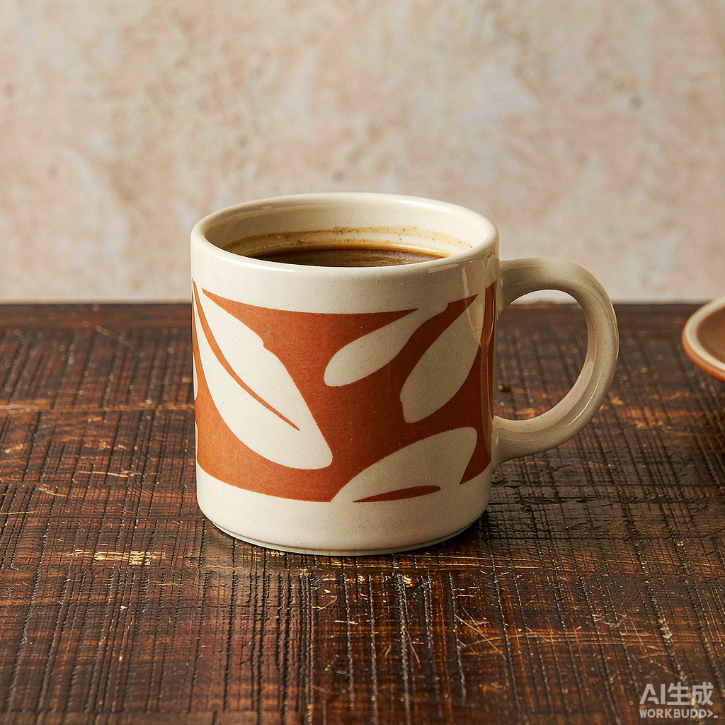 Retro ceramic mug